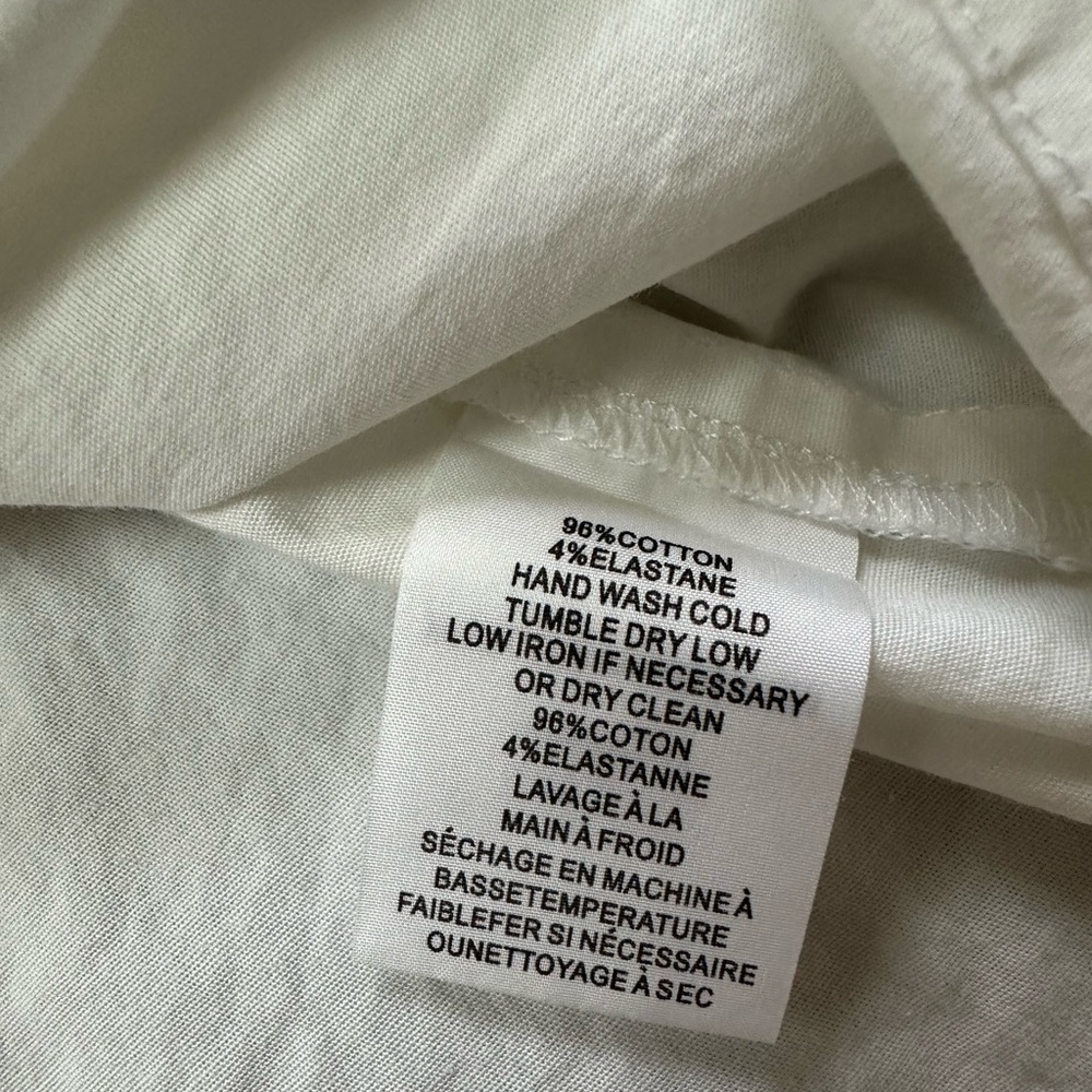 Trina Turk White Lace-Up Women's Top - Picture 9 of 10